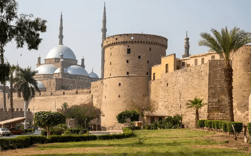 Mosque of Muhammad Ali at the Salahuddin Citadel overlooking Cairo